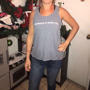 Like new! PEACE LOVE WORLD. Tank top. Like new!